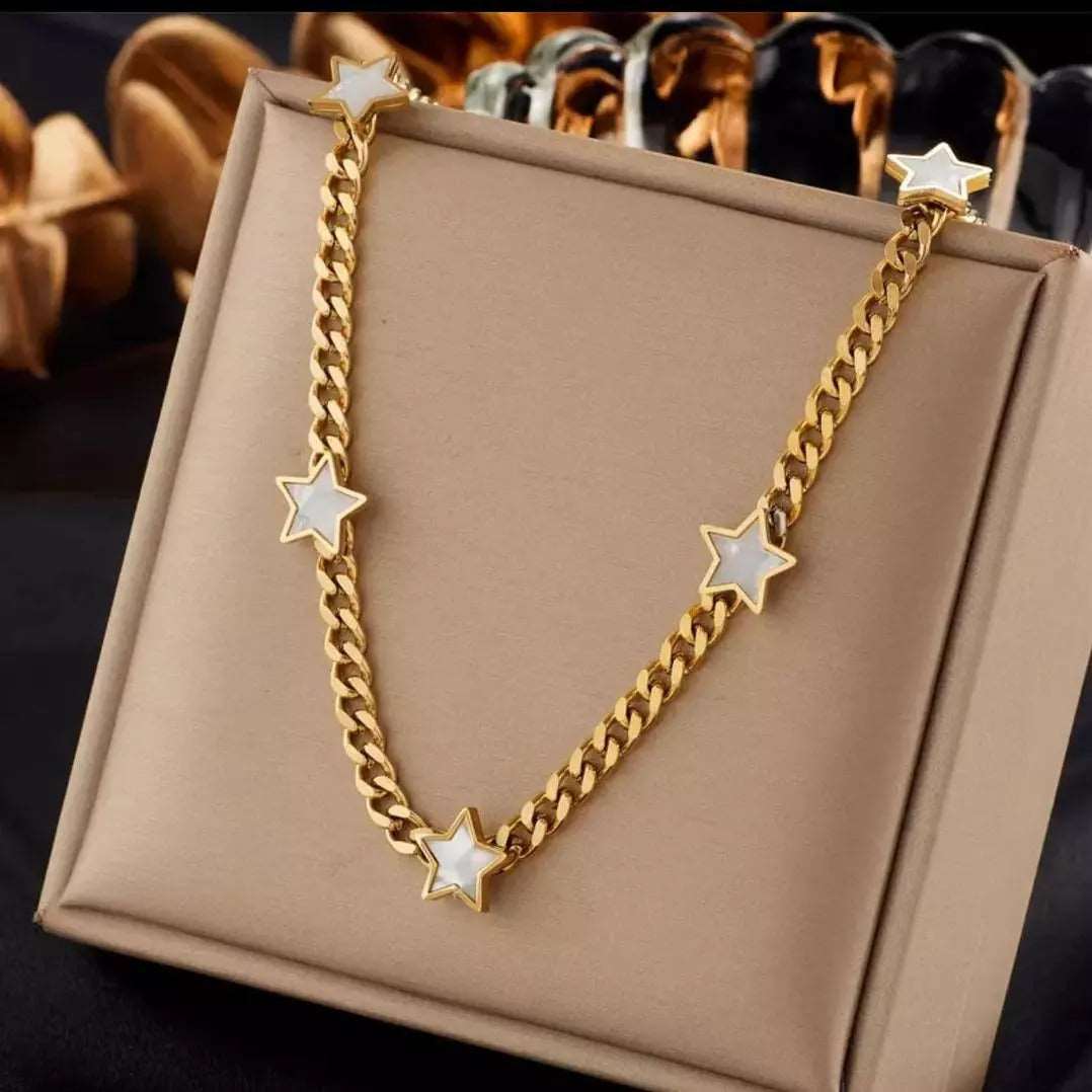 Starlight Gold Necklace