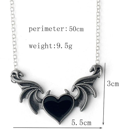 Gothic Devil Wings Pendant