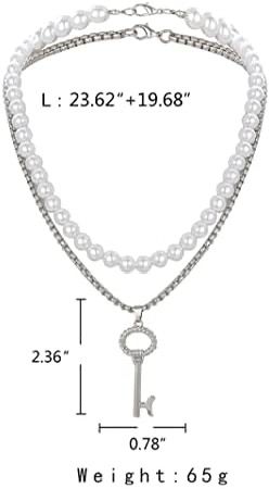 Pearl & Key Signature Pendant