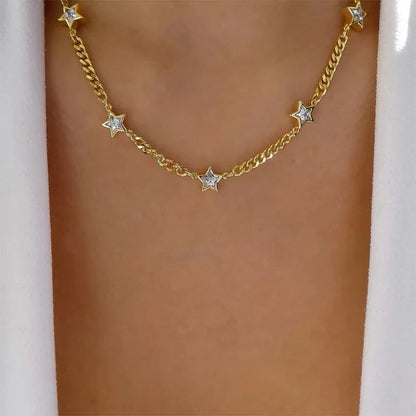 Starlight Gold Necklace