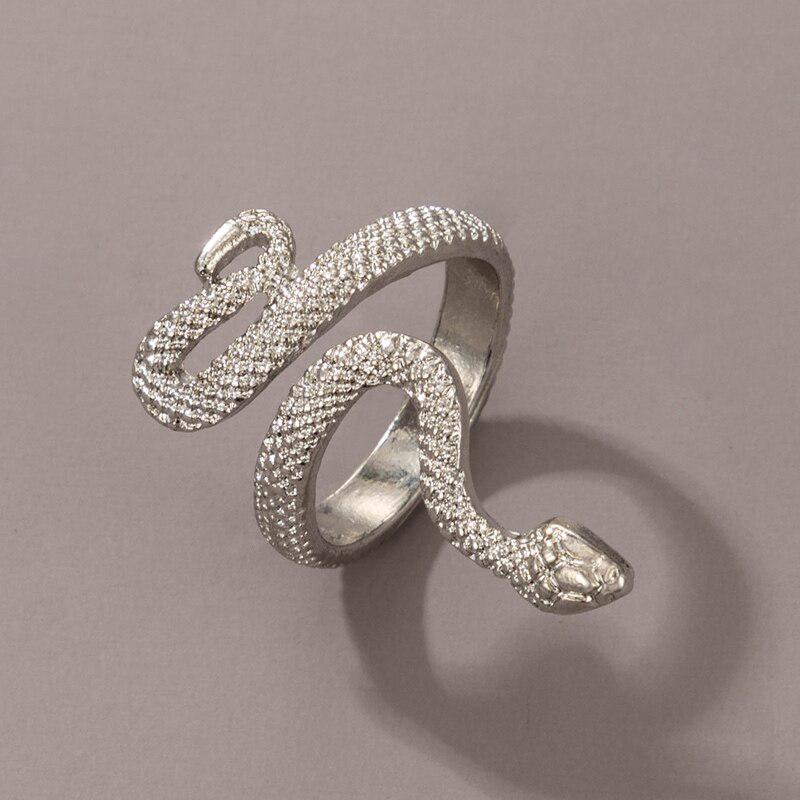 Gothic Style Snake Shaped Ring