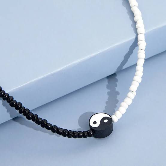 Yin Yang Tai Chi Choker Necklace