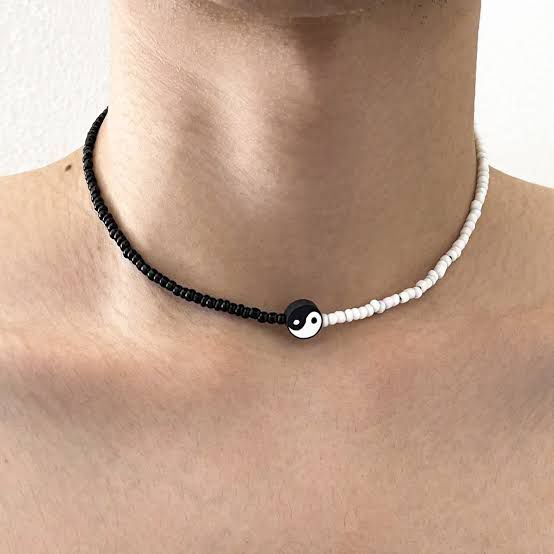 Yin Yang Tai Chi Choker Necklace