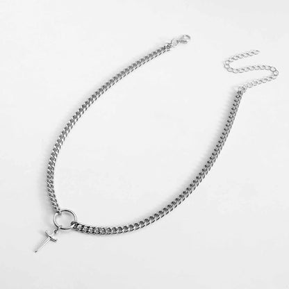 Orb & Gravel Unisex Sword Chain