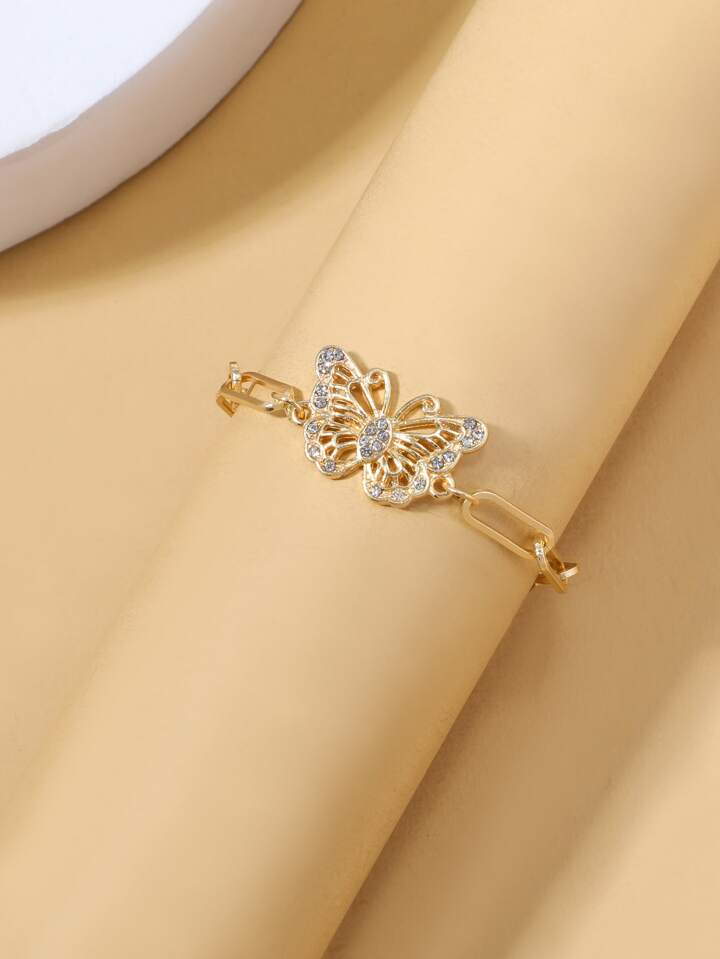 Butterfly Hinged Bangle