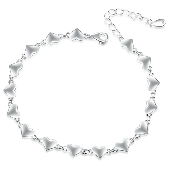 Silver-Plated Love Bracelet