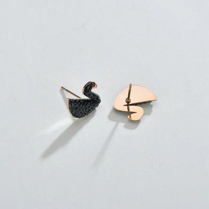 Black Swan Studs